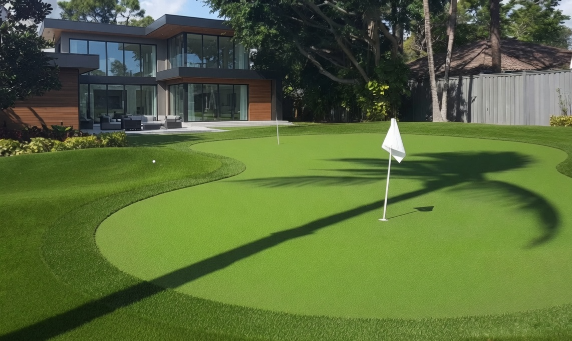 Custom Country Club Quality Backyard Installation